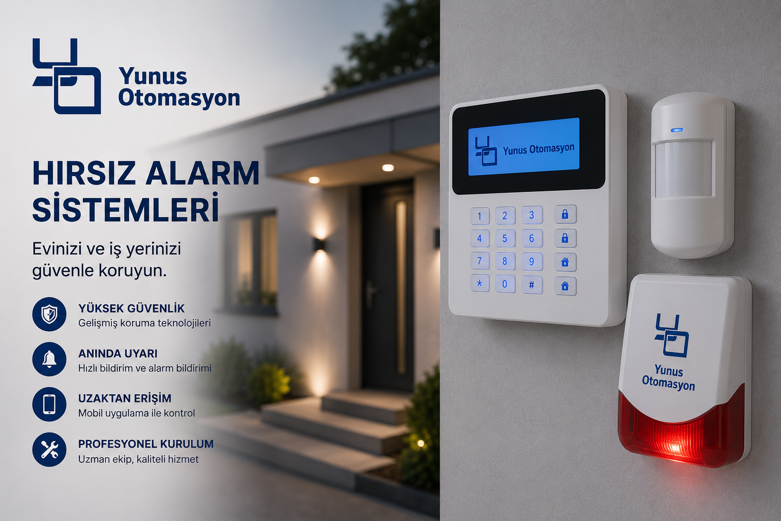 Yunus Otomasyon Hırsız Alarm Sistemleri